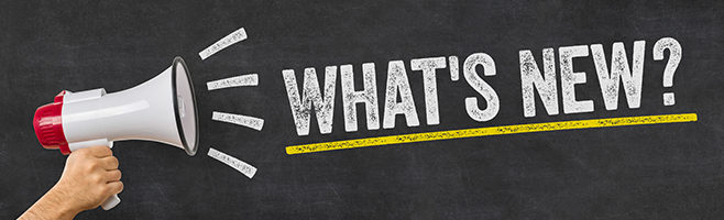 What's New? Header Image