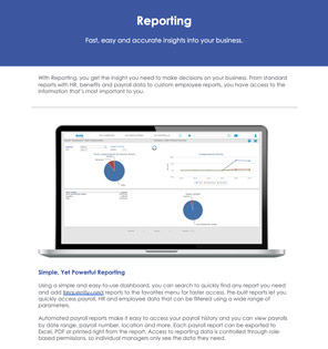 Reporting Data Sheet